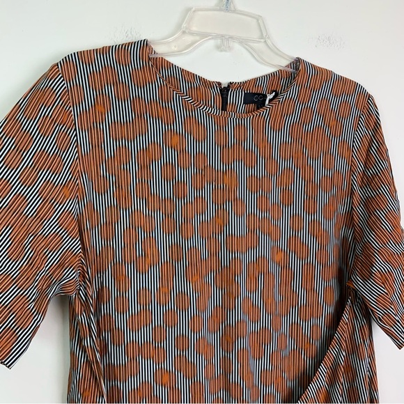 COS Printed Asymmetric Tie Midi Dress NEW - Picture 5 of 15